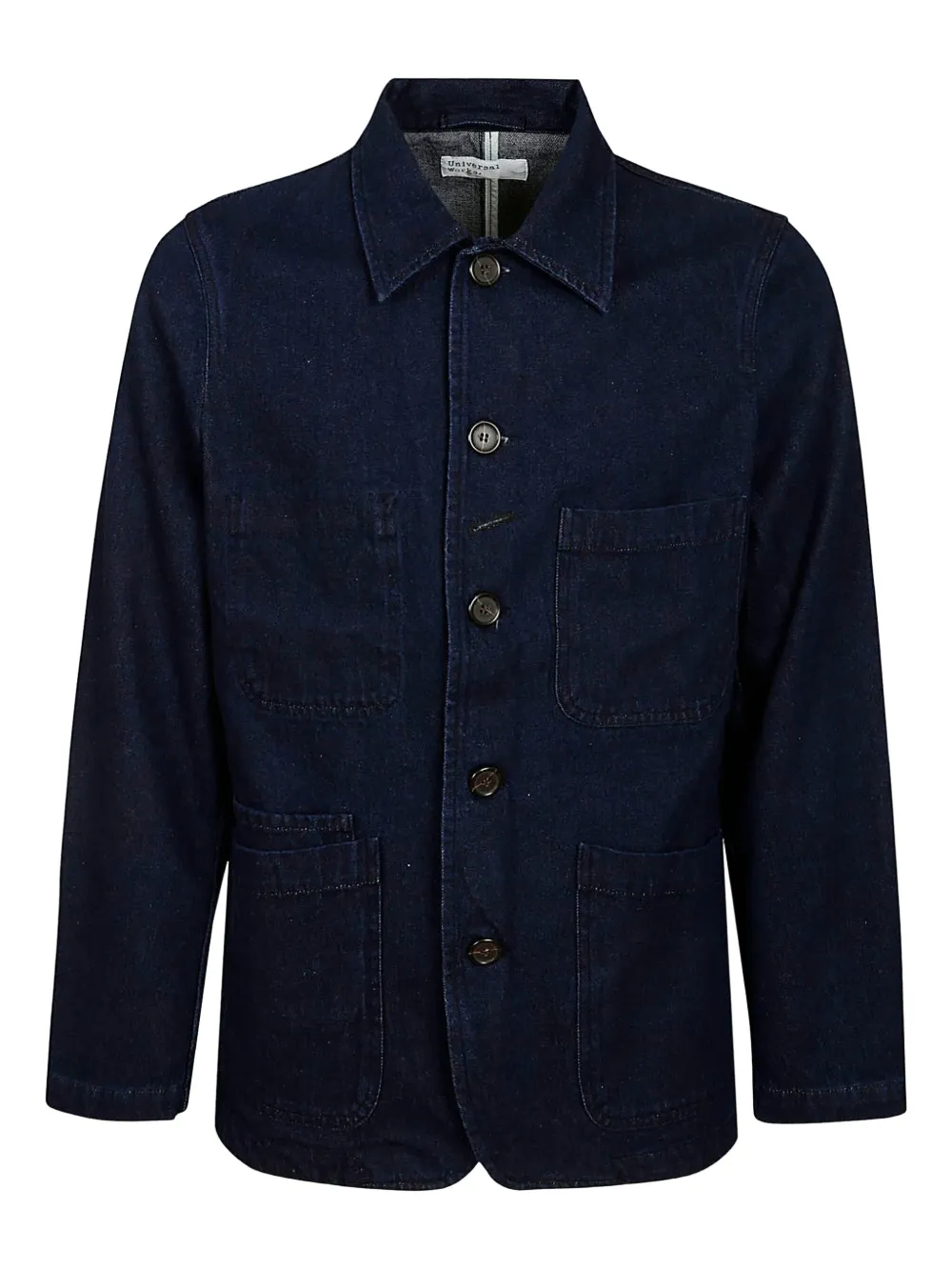 Universal Works patch-pockets jacket | Blue | Image 1