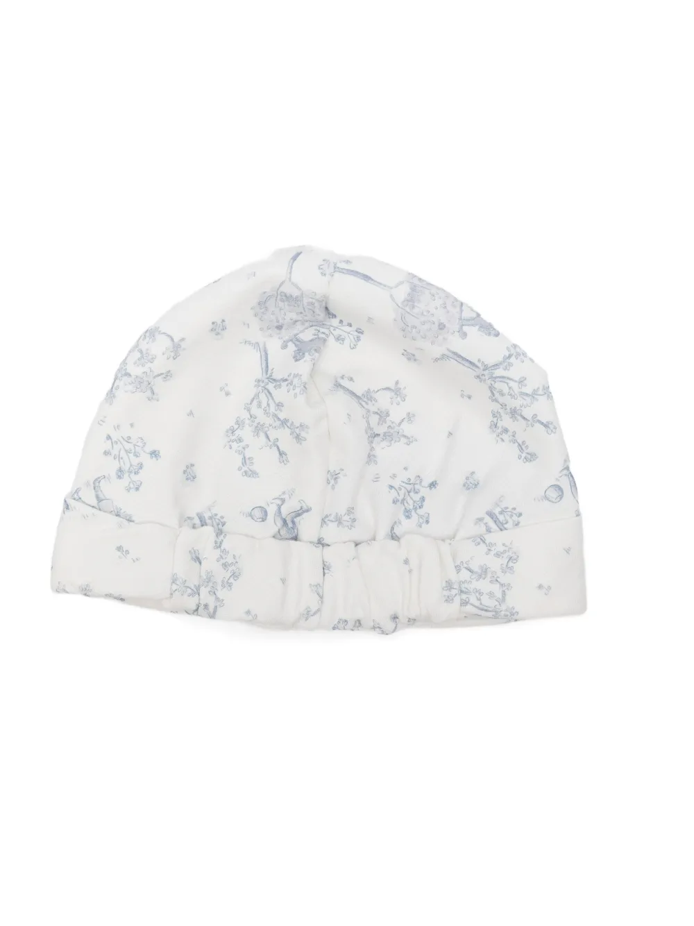 NANAN floral-print beanie - WHITE
