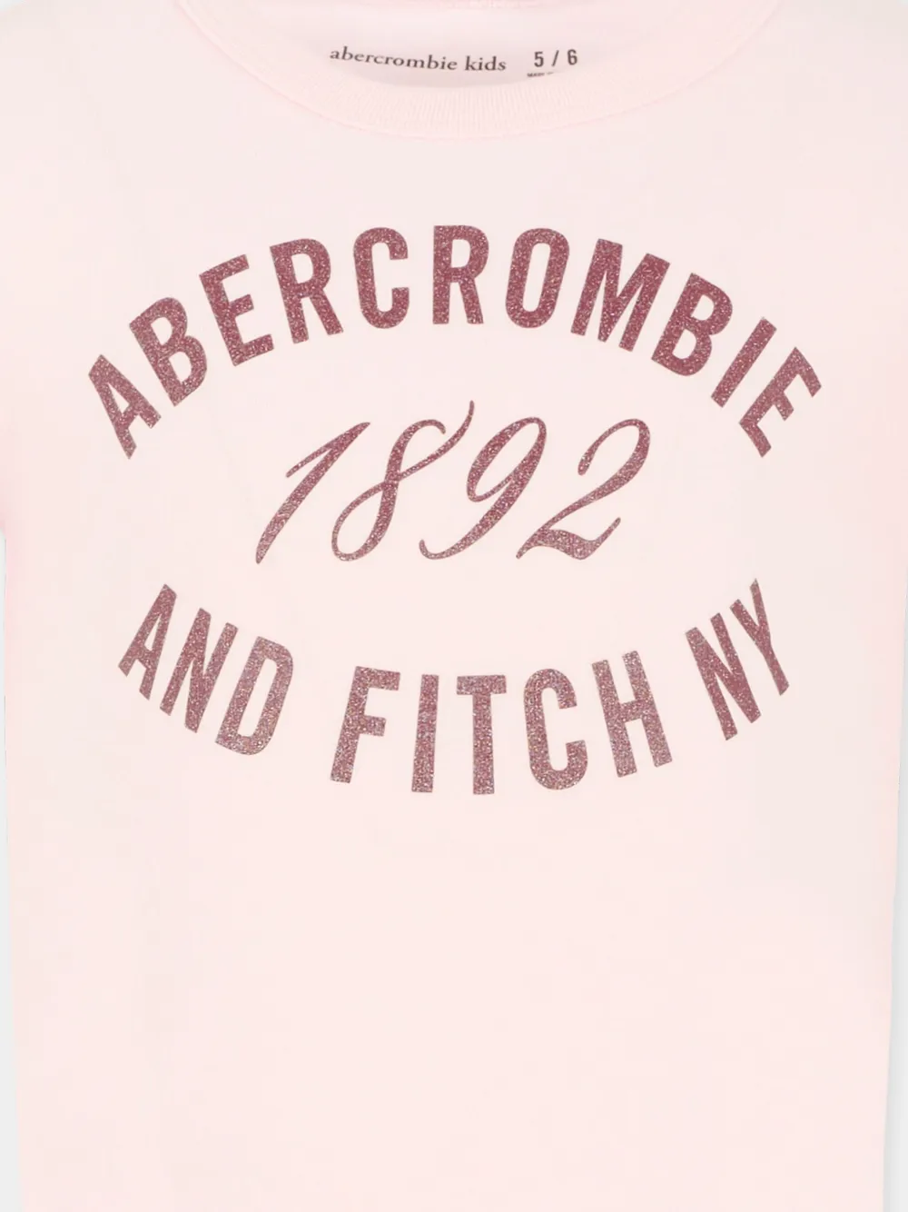 ABERCROMBIE FITCH KIDS T-shirt met logoprint Roze