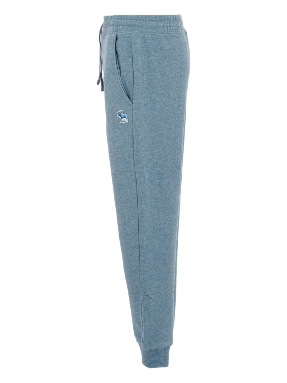 ABERCROMBIE FITCH KIDS Trainingsbroek met geborduurd logo Blauw