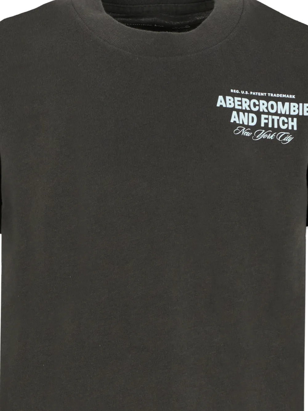 Abercrombie Fitch Logo-print T-shirt In Black