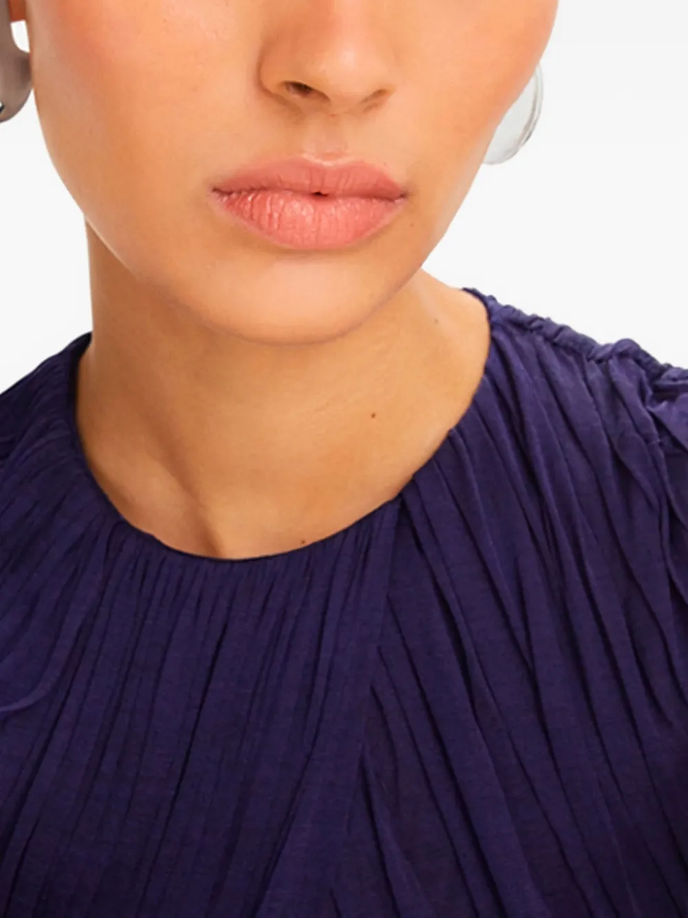 Tory Burch Wave Earrings In Metallic