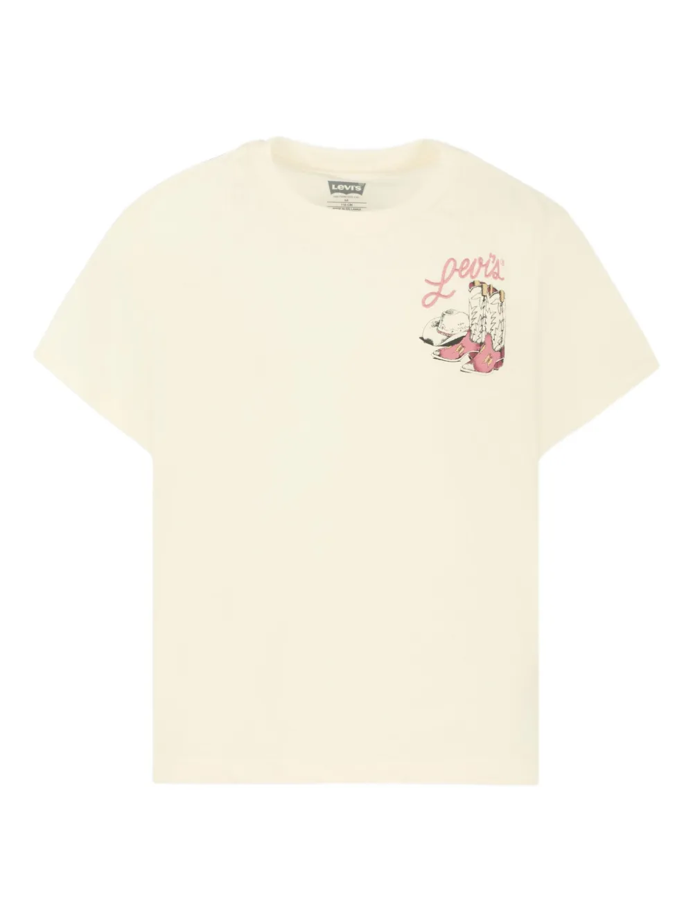 Levi's Kids graphic-print T-shirt - ニュートラル Levi's Kids graphic-print T-shirt - ニュートラル