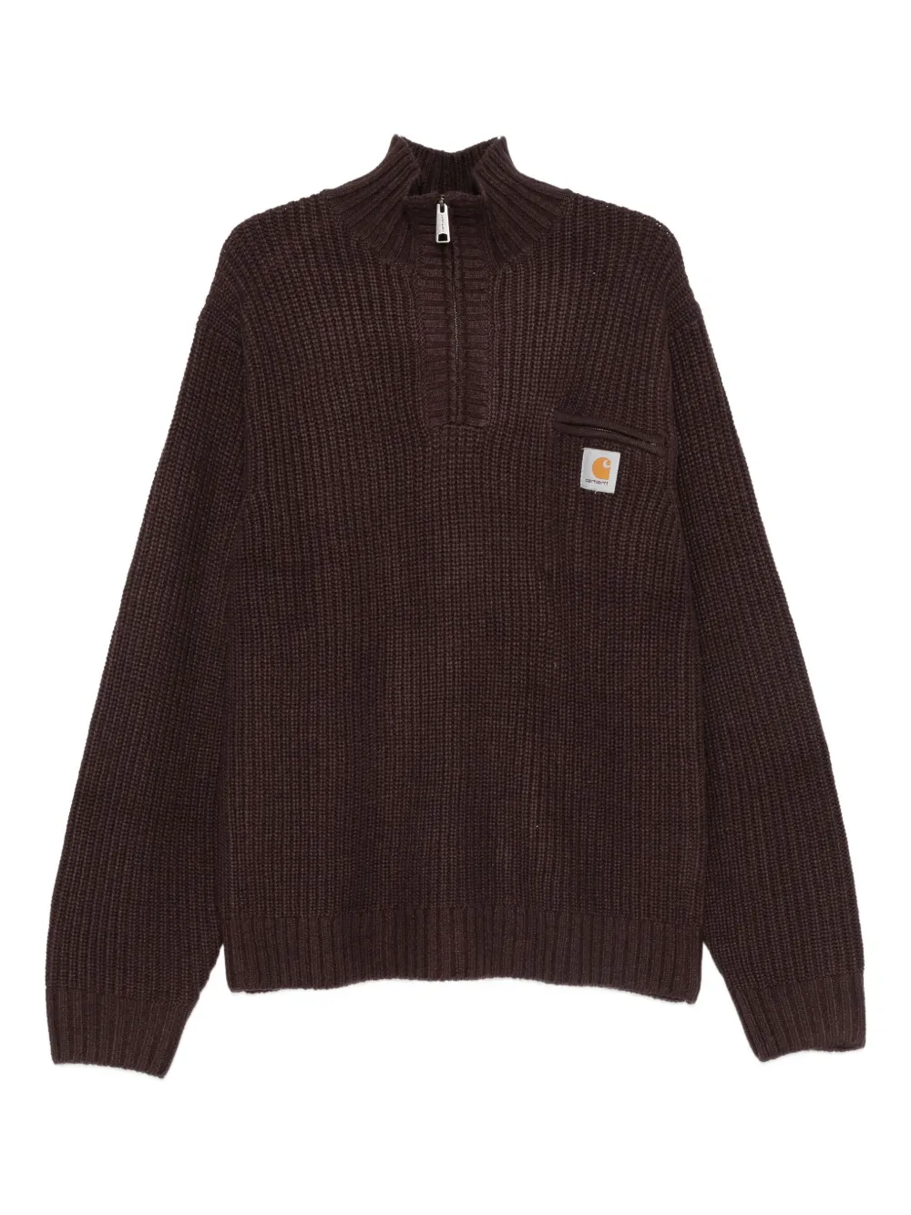 Carhartt WIP ribbed-knit jumper | Brown | Image 1