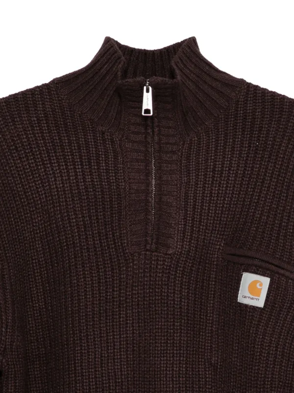 Carhartt WIP リブニット セーター | ブラウン | FARFETCH JP