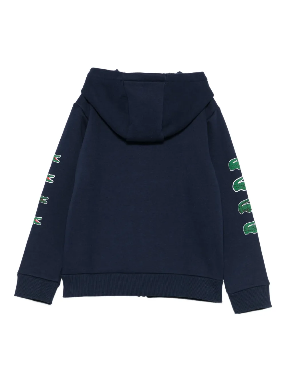 Logo-Patch Zip-Up Hoodie