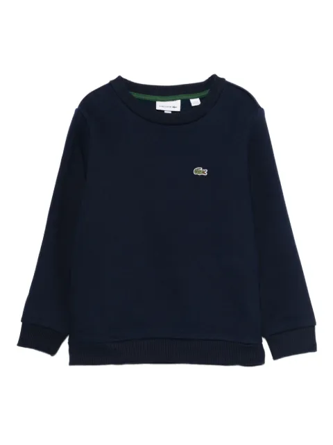 Lacoste Kids logo-patch sweatshirt