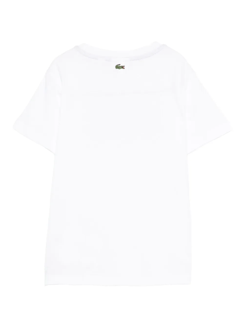  Lacoste Kids Logo-patch T-shirt - White 