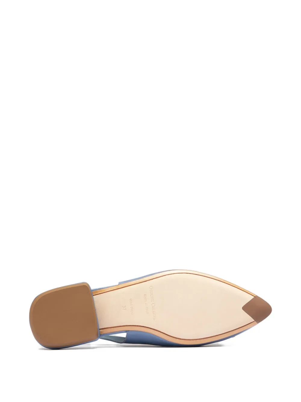 Officine Creative pointed-toe mules Blauw