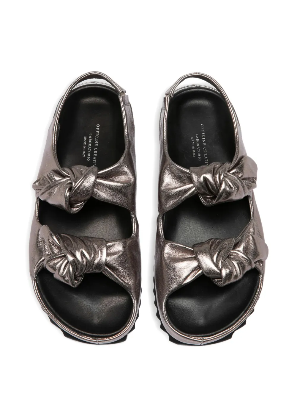 Officine Creative Pelagie Sandals In Metallic