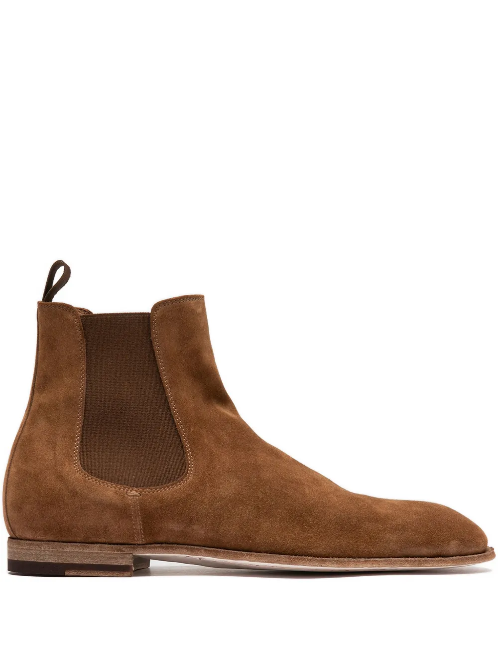 Officine Creative Solitude 004 pull-tab boots Bruin