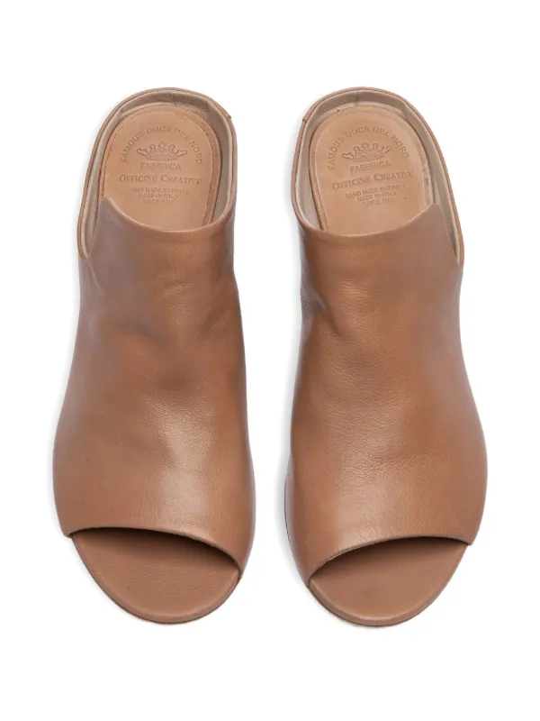 Officine Creative Mules Adele à Bout Ouvert Marron FARFETCH TN