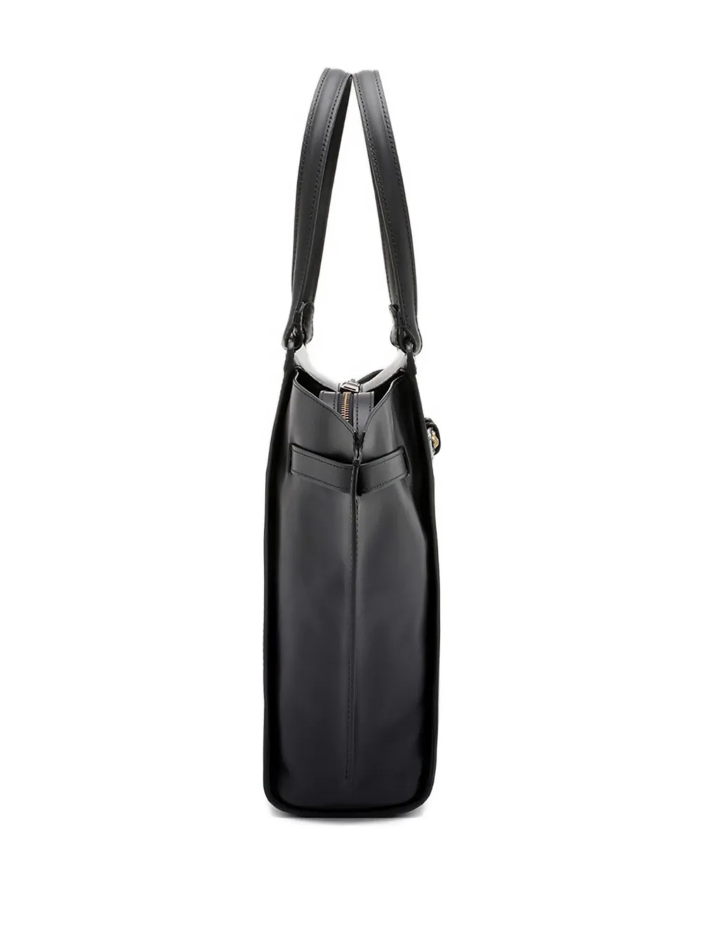 Officine Creative Saddle/02 top-zip tote bag - Zwart