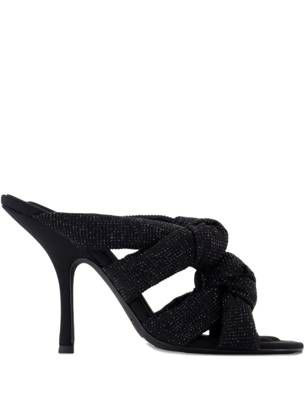 Alexander Wang Knotted-detailing Sandals in Black
