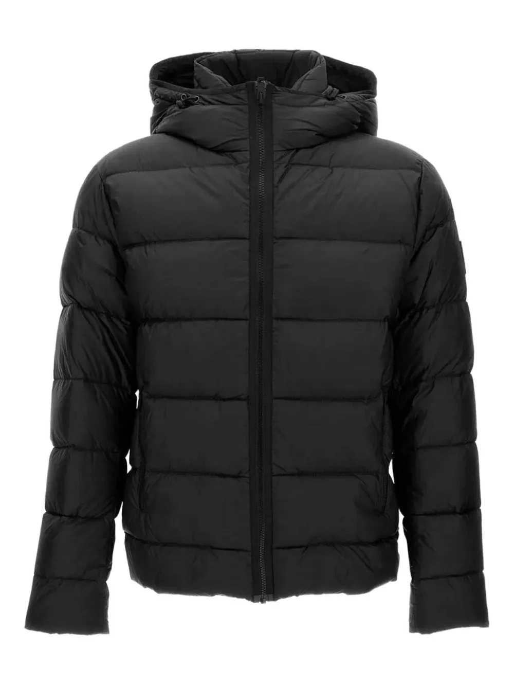 Fay double-front quilted jacket - ブラック Fay double-front quilted jacket - ブラック