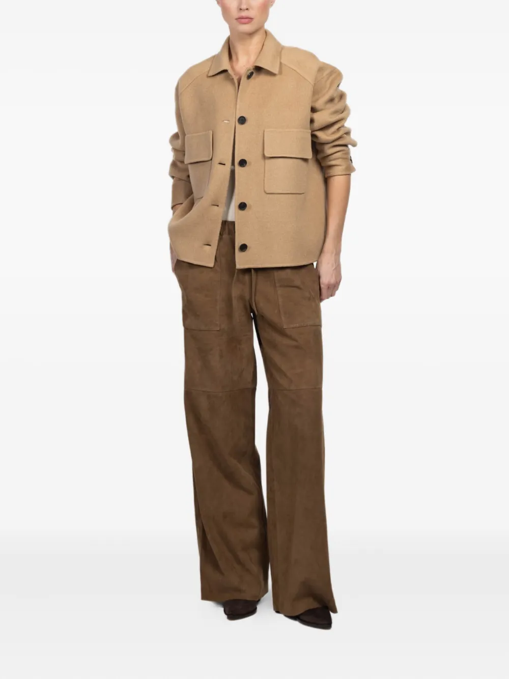 Kulson Maren Pocket-button Jacket In Neutral