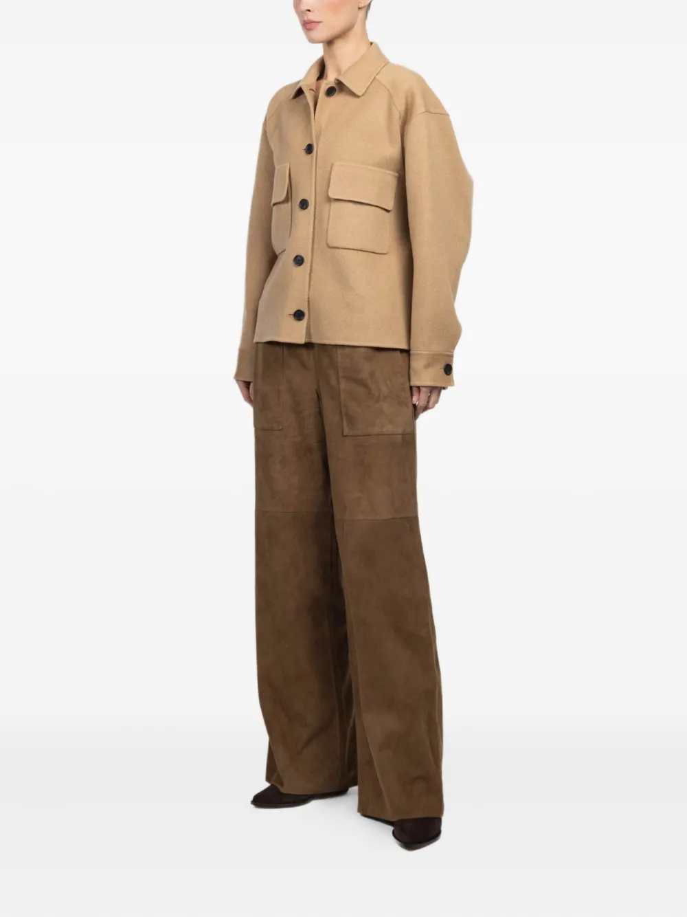 Kulson Maren Pocket-button Jacket In Neutral