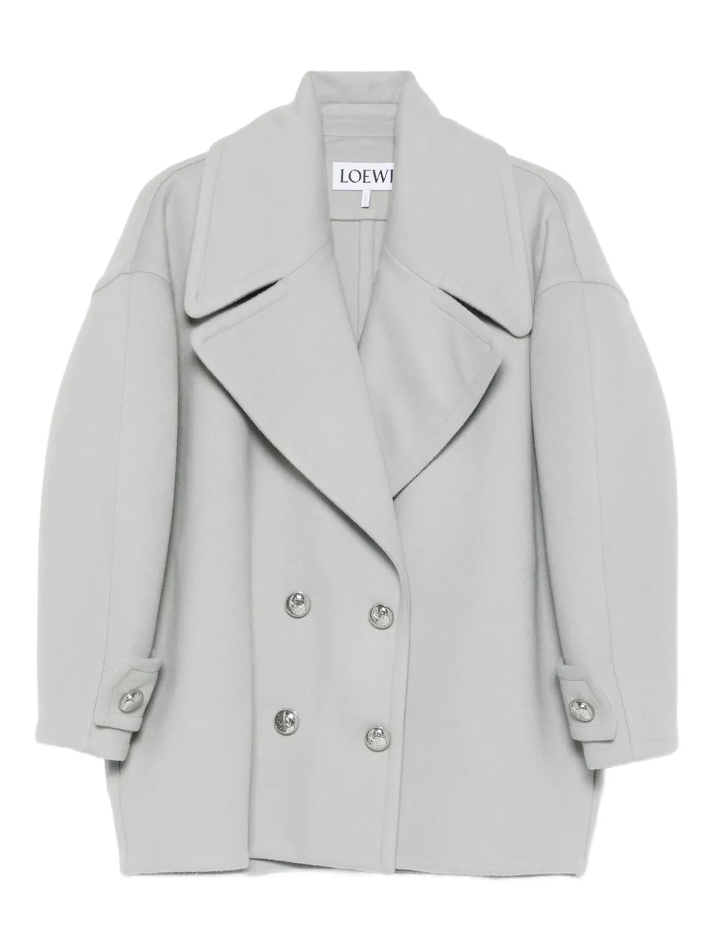 LOEWE abrigo con doble botonadura | gris | Image 1