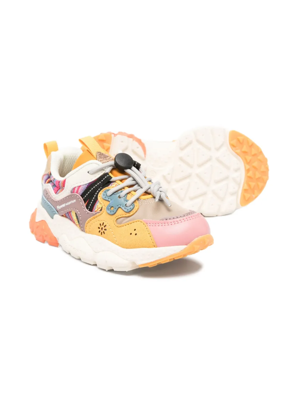 FLOWER MOUNTAIN KIDS  panelled sneakers | Teen Boy Shoes | Image 2