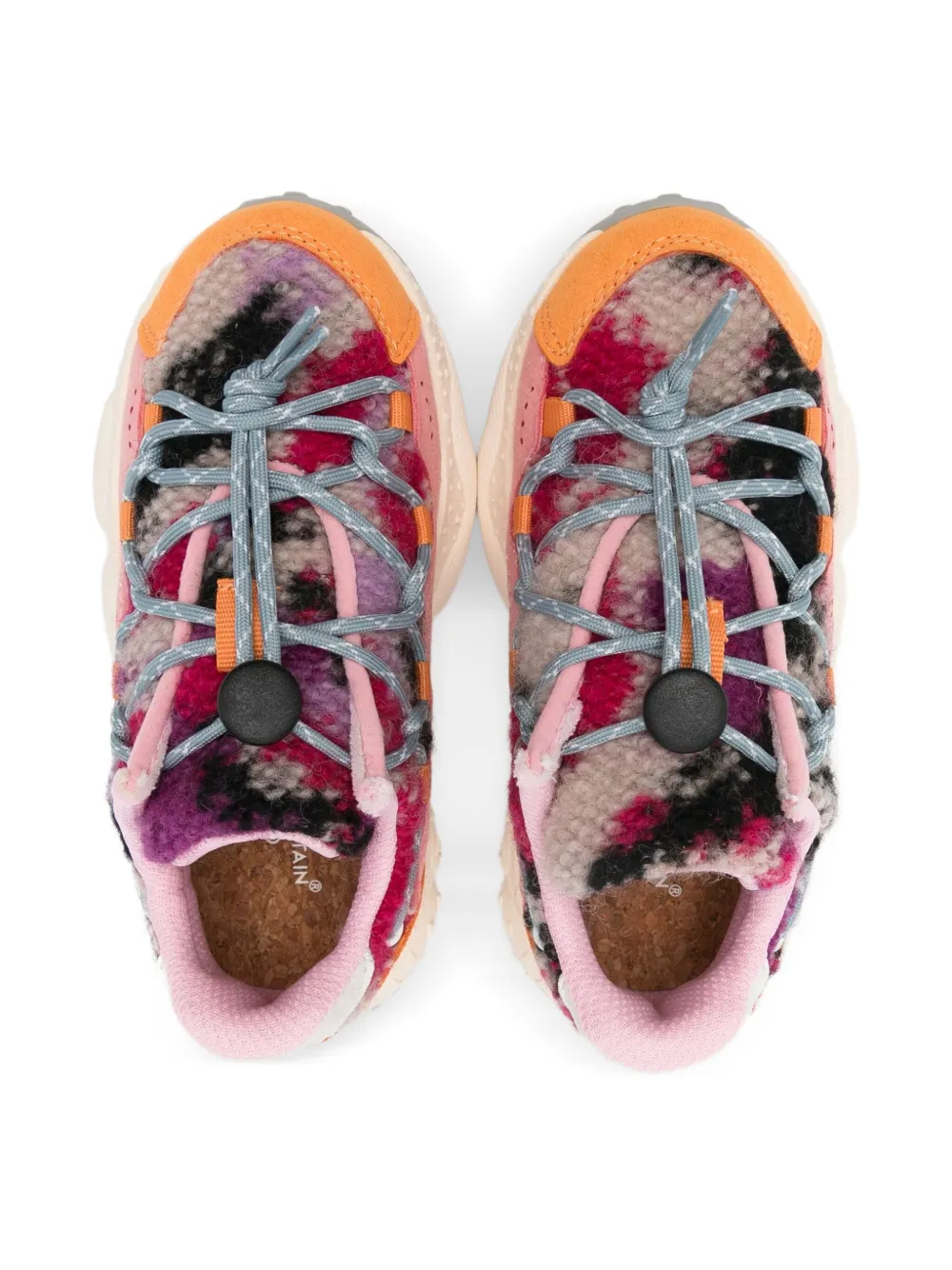 FLOWER MOUNTAIN KIDS Sneakers met vlakken Roze