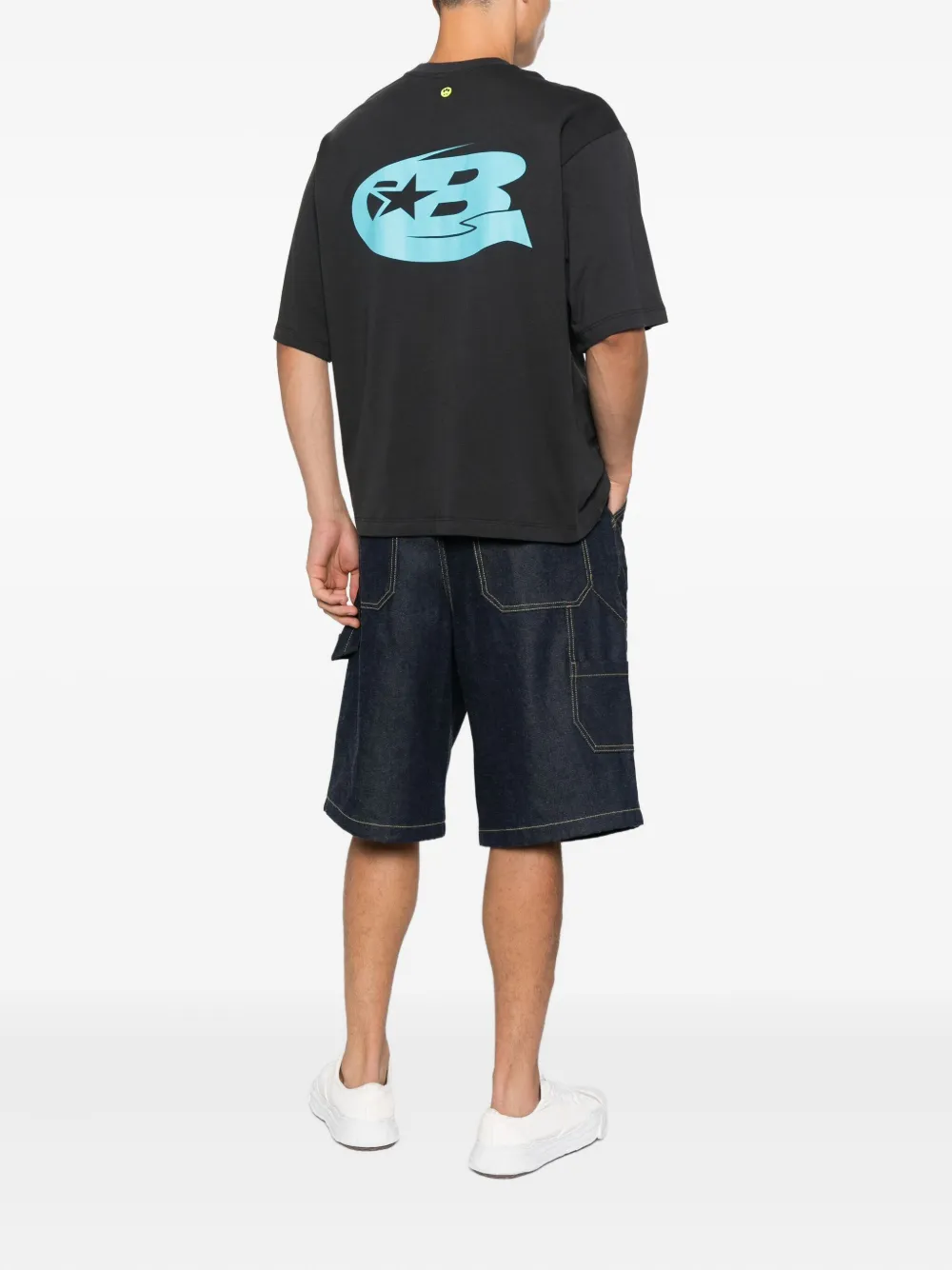BARROW logo-print t-shirt - Zwart