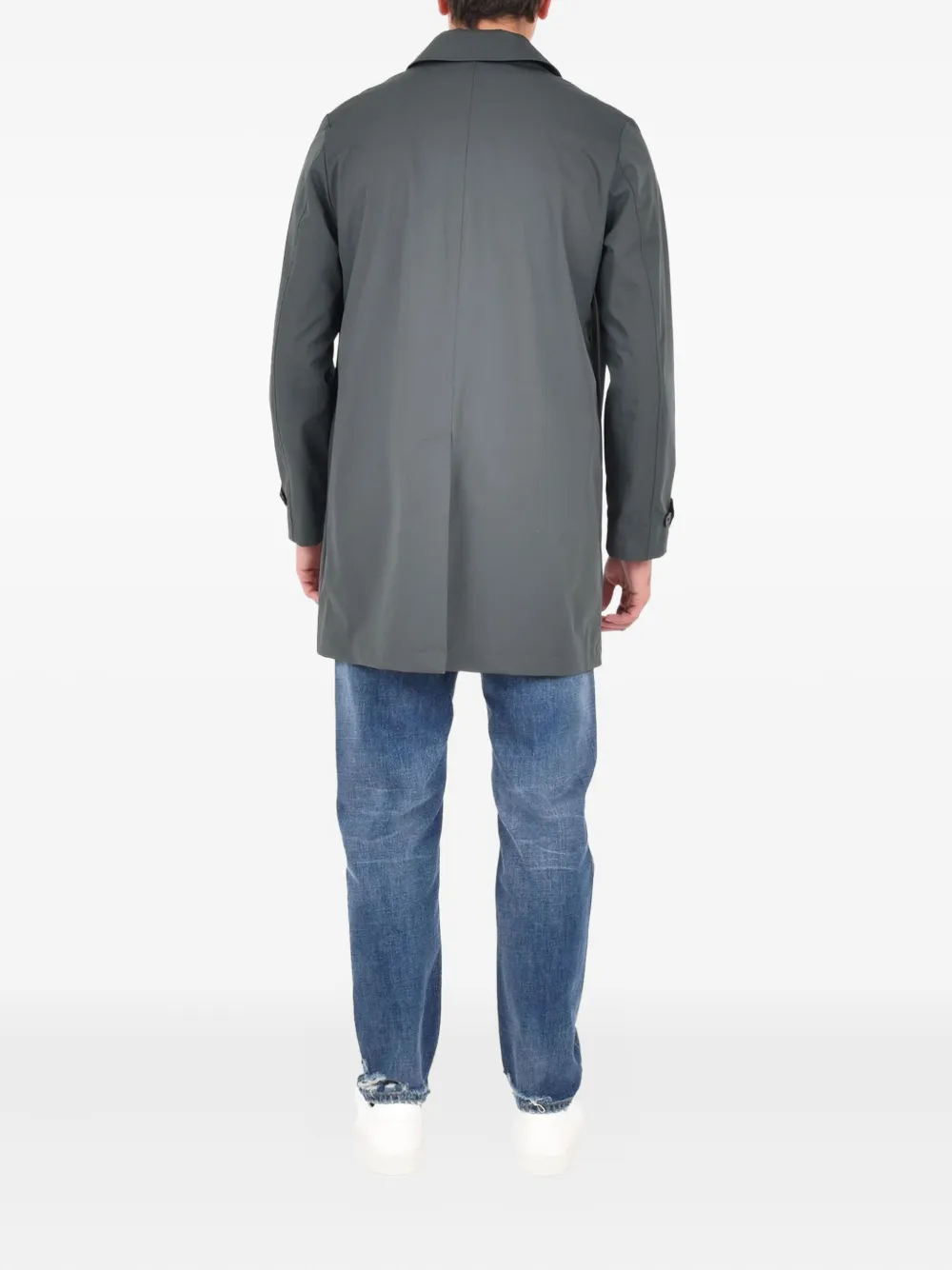 Drumohr Jas met knopen Grijs