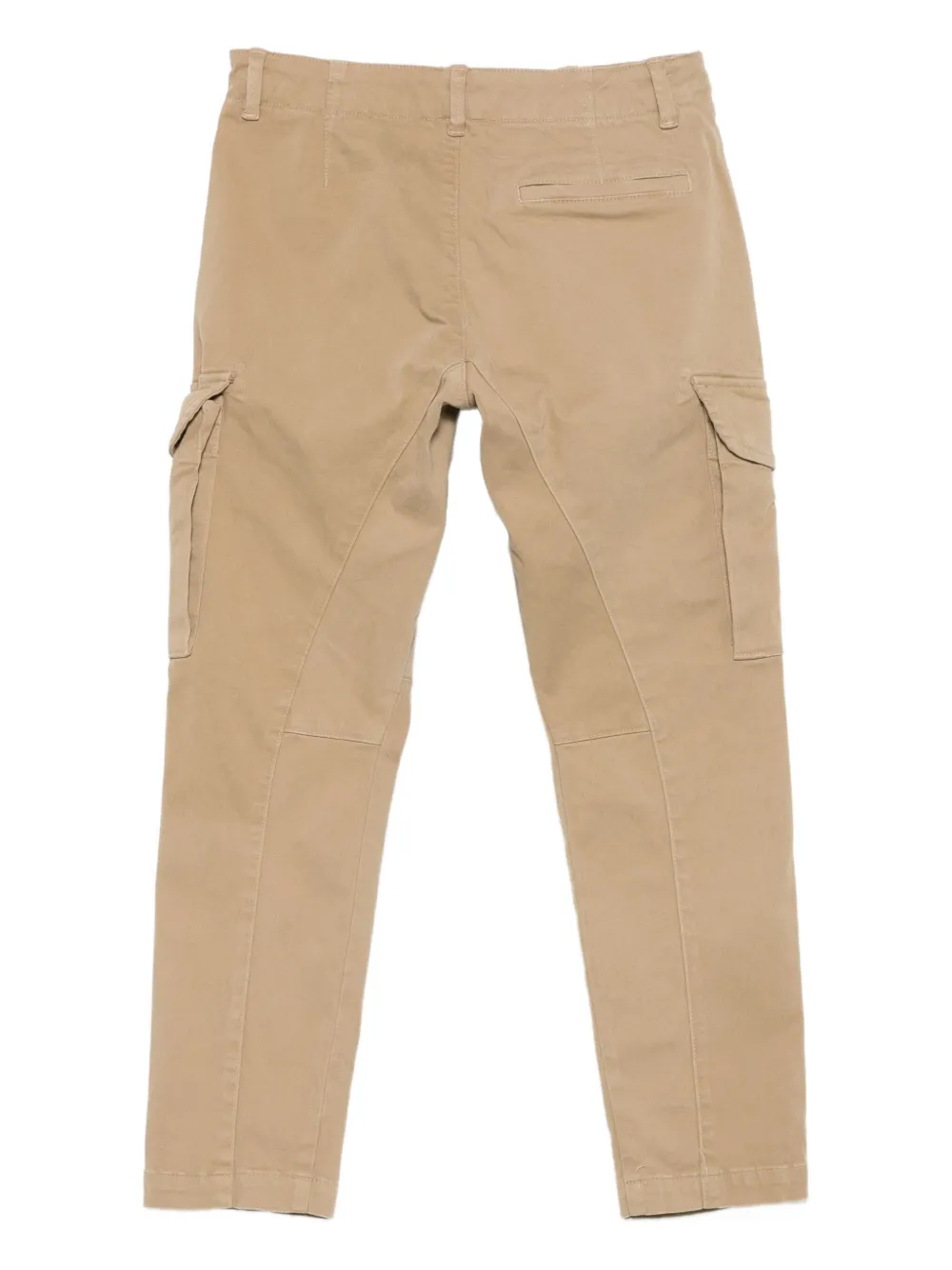 C.p. Company Lens-detail Cargo Pants In Brown