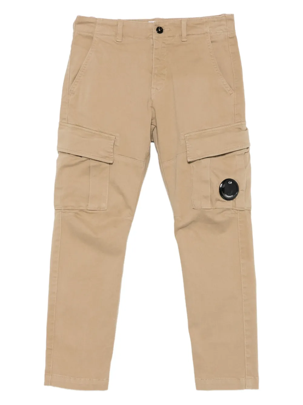 C.P. Company Kids Lens-detail cargo pants | Brown | Image 1