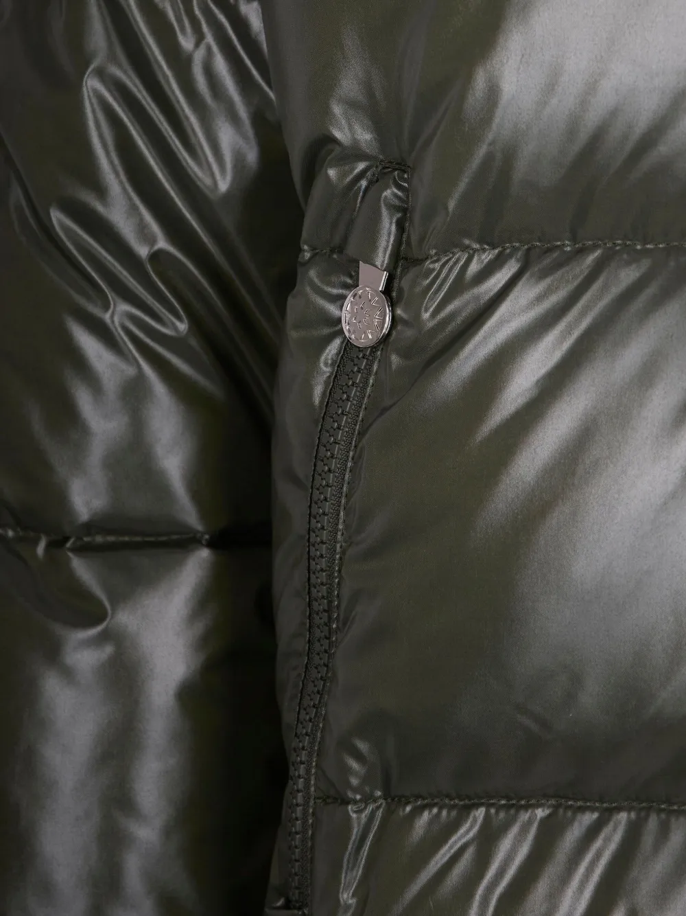 Pyrenex Piumino Bomber Laccato Vintage Mythic In Green