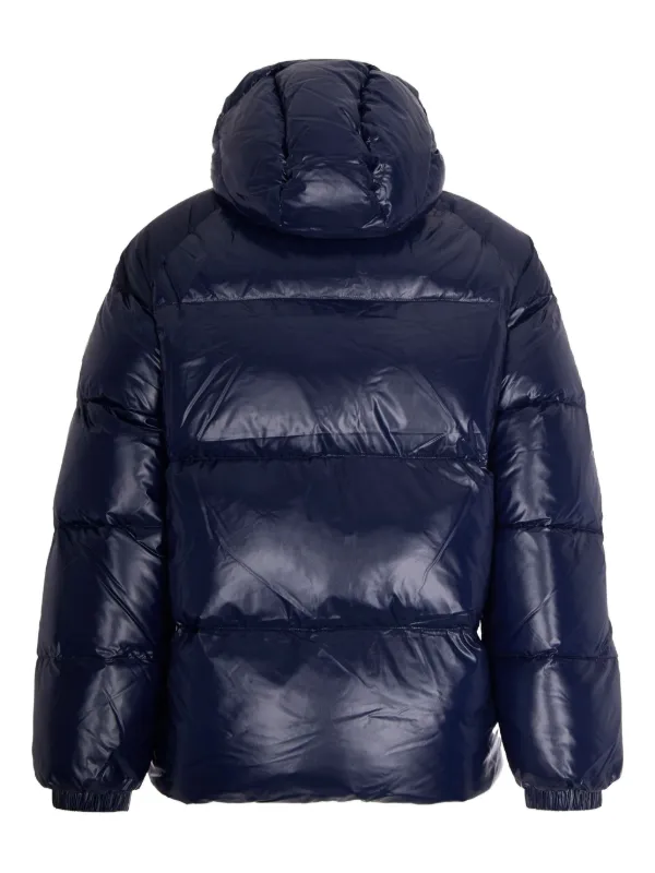 Pyrenex Hooded Puffer Coat Blue FARFETCH SG