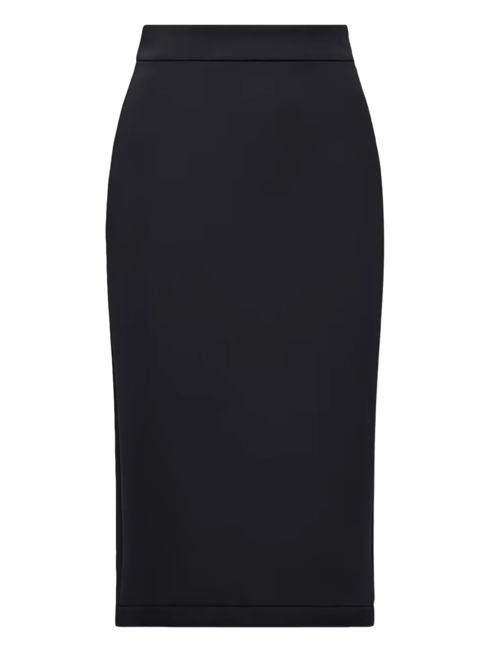 Moncler X Ee72 By Edward Enninful X Ee72 By Edward Enninful Zip-up Midi Skirt In Black