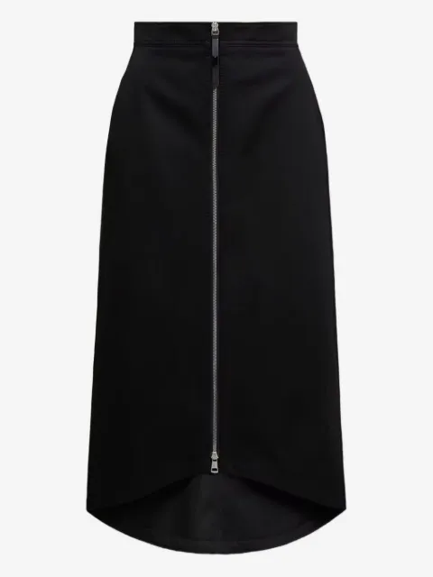 Moncler x EE72 by Edward Enninful zip-up midi skirt