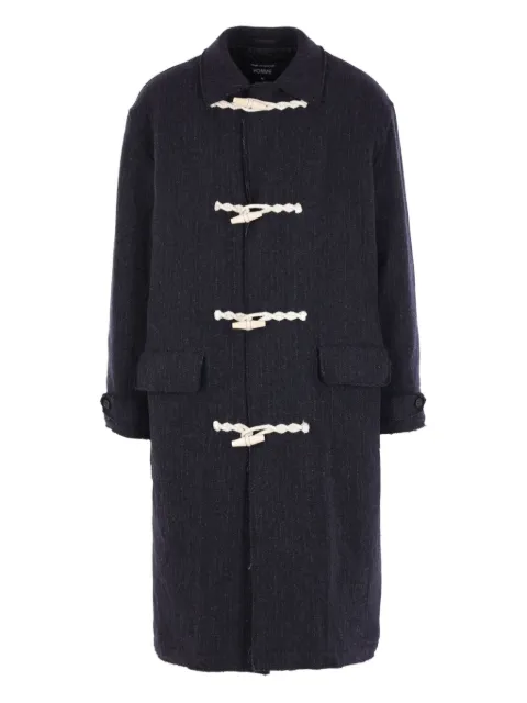 Comme des Garçons Homme pinstripe toggle coat