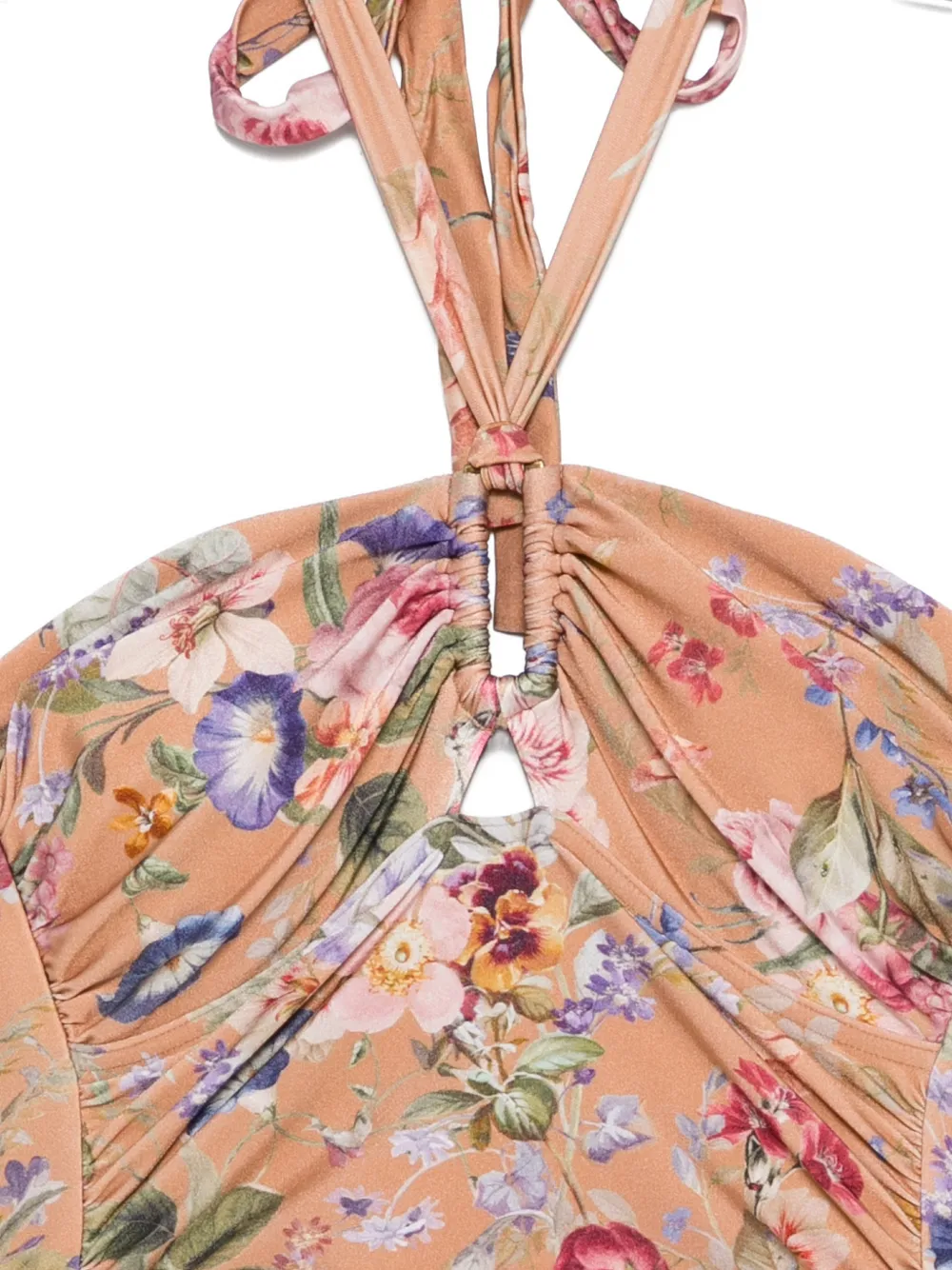  Zimmermann Patience Swimsuit - Brown 
