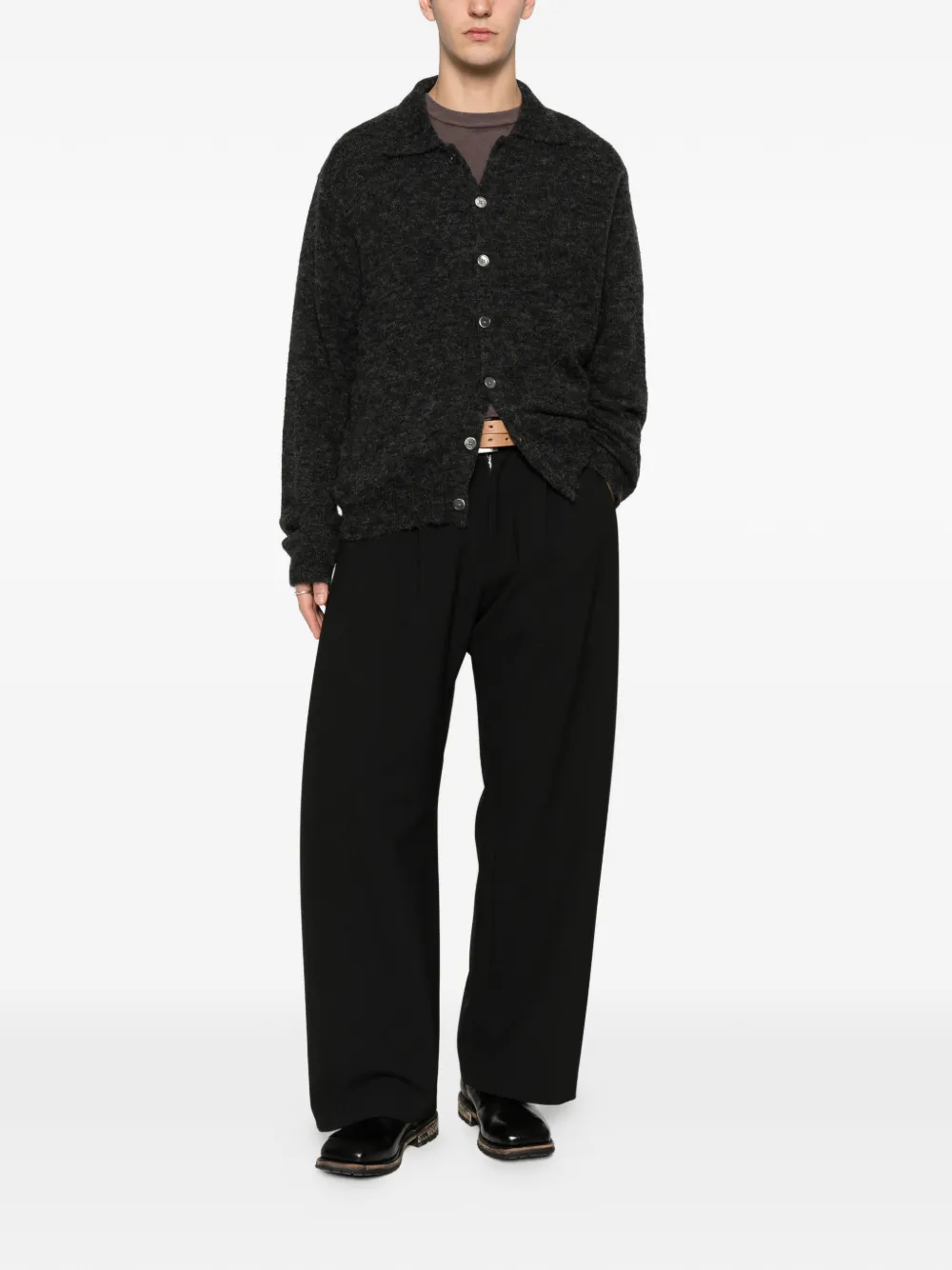 OUR LEGACY cárdigan con cuello de playera tipo polo | Cárdigans | Image 2