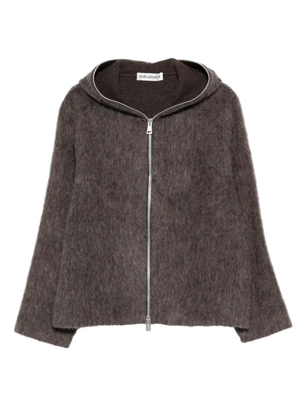 OUR LEGACY hoodie con cierre | gris | Image 1