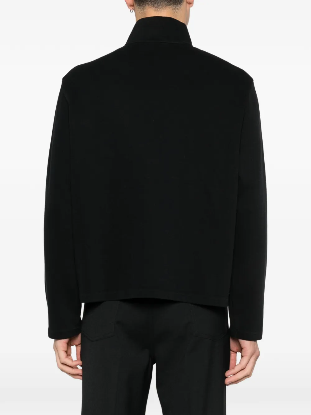 OUR LEGACY vest met rits Zwart