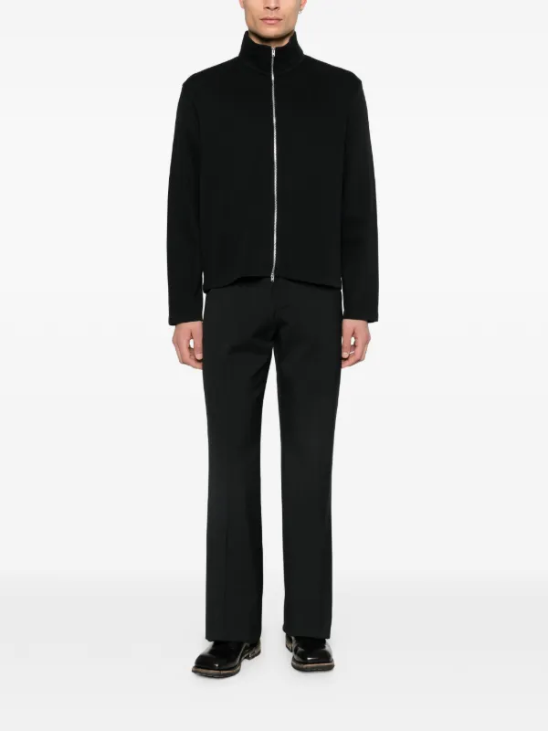 新品 Our Legacy ジップアップ カーディガン OUR LEGACY ジップアップ カーディガン | ブラック | FARFETCH JP