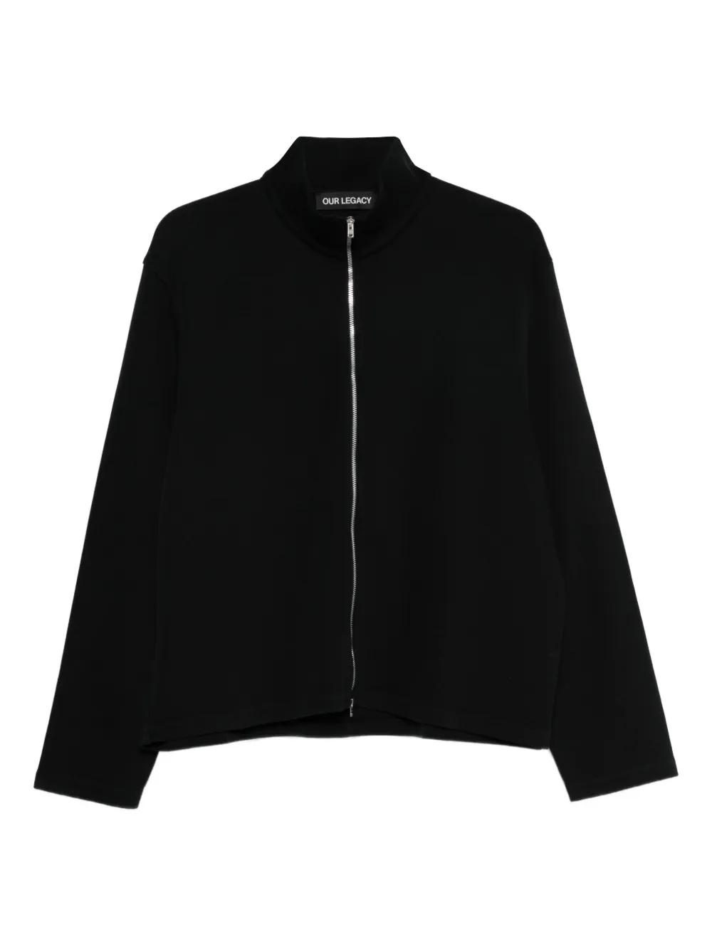 OUR LEGACY zip-up cardigan - Schwarz