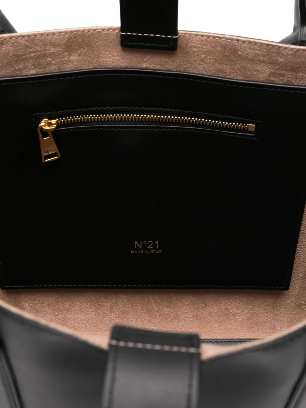 N°21 Logo-embossed Tote Bag In Blue