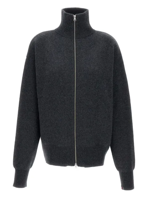 extreme cashmere cardigan zippé Xtra Out à col montant