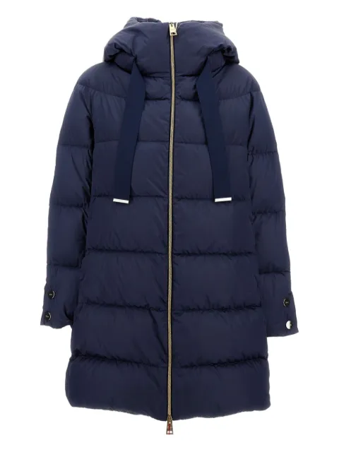 Herno A-shape hooded puffer coat