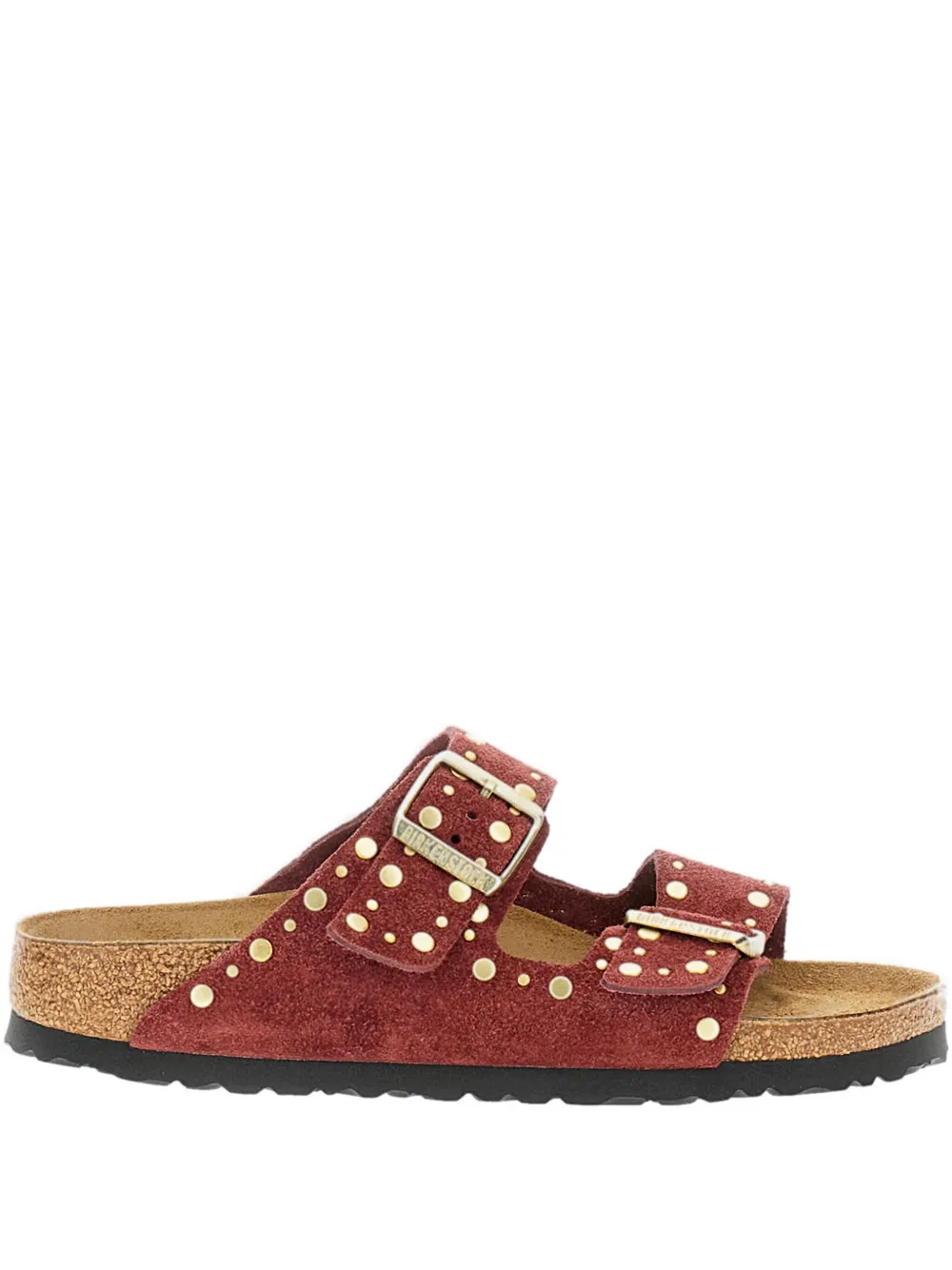 Birkenstock Sandália com fivela dupla e tachas | Vermelho | Image 1