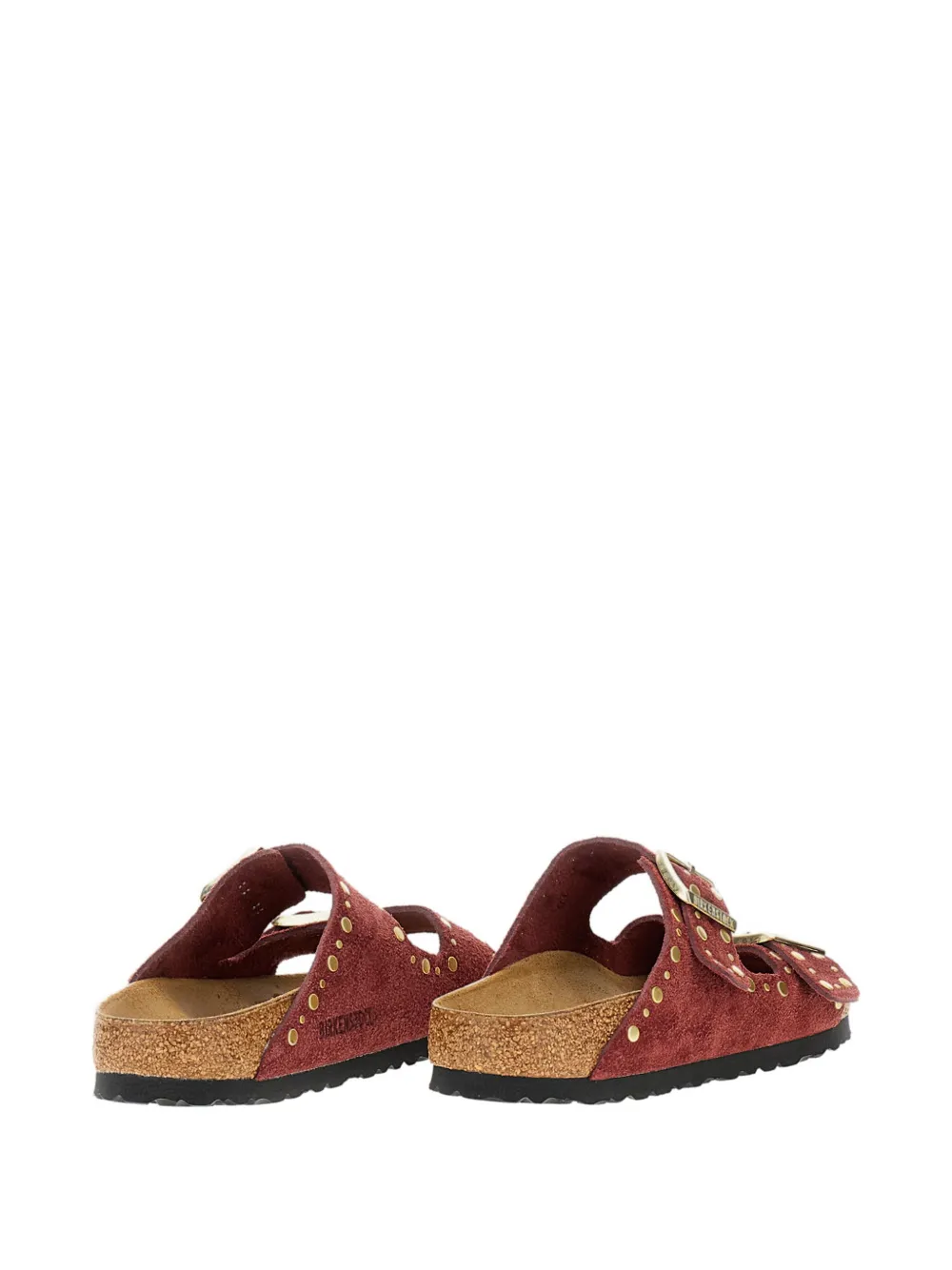 Birkenstock Sandalen met dubbele gesp Rood
