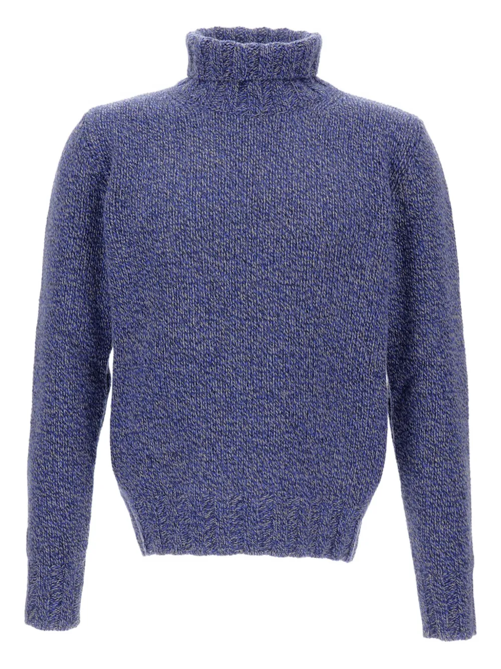 Customer Lovers turtleneck wool sweater | Blue | Image 1