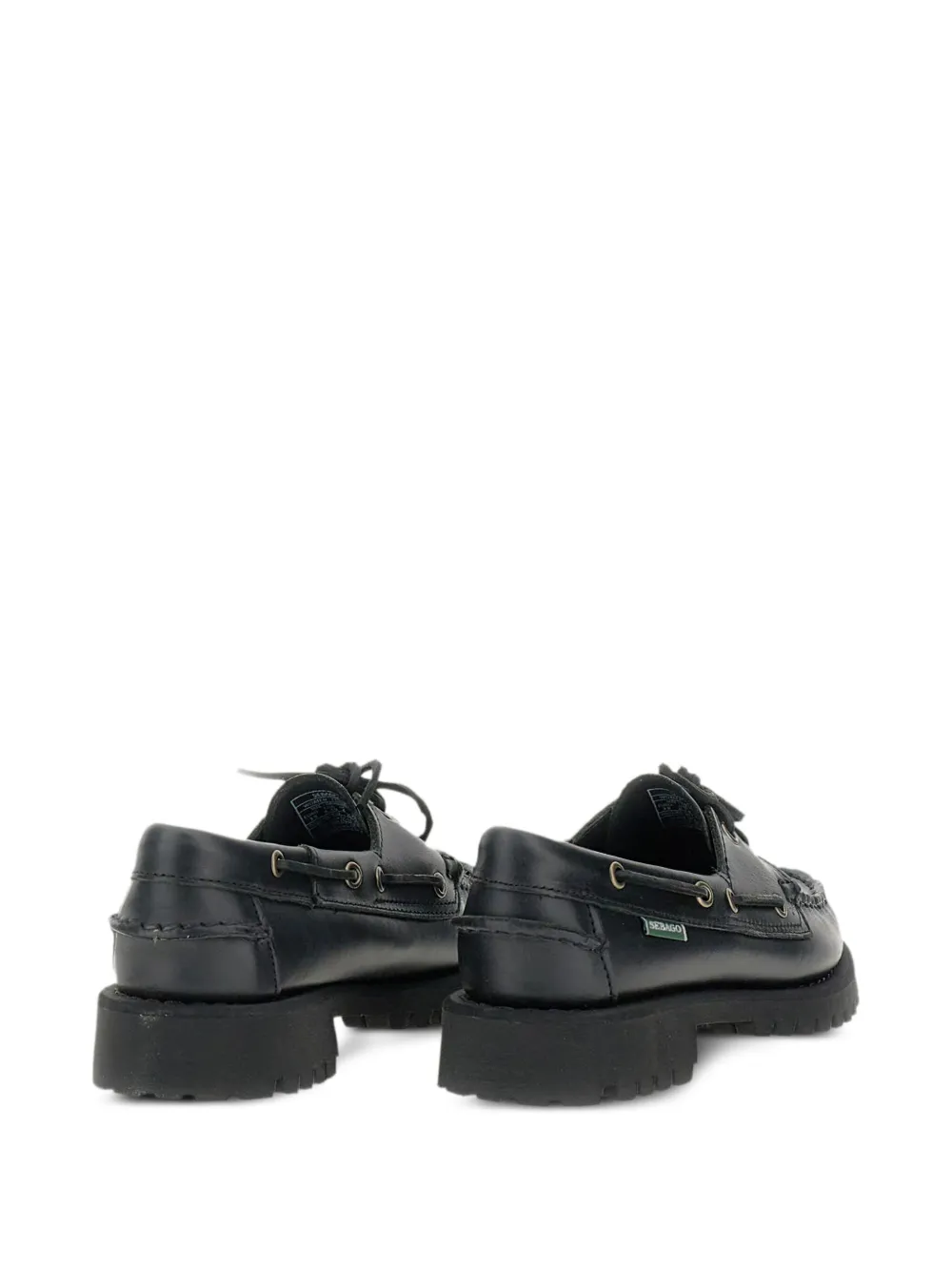 Sebago Leren loafers Zwart