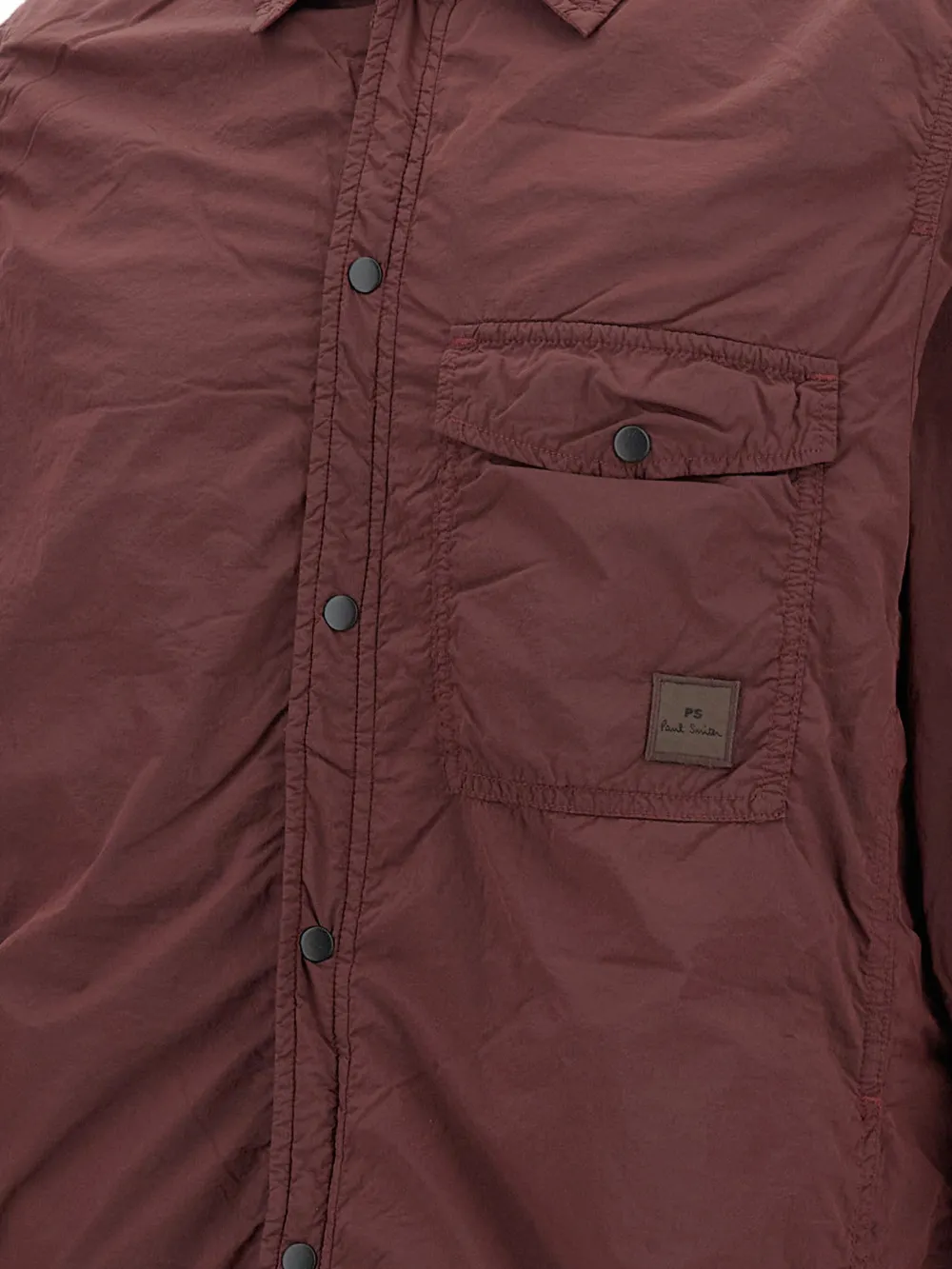 Paul Smith Jack met zak met knoopsluiting Rood