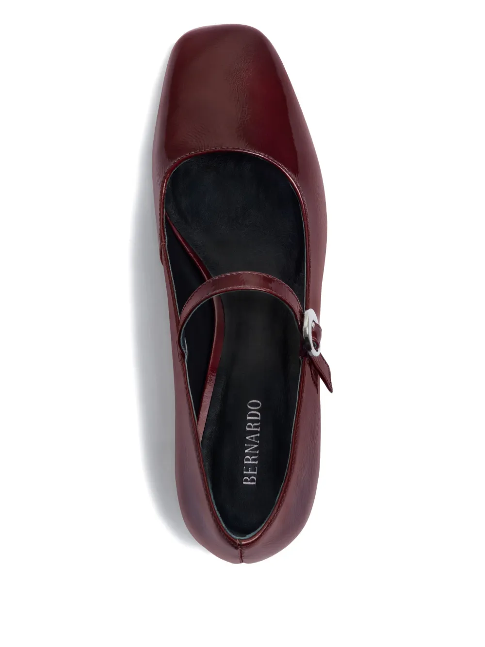 Bernardo 50mm Block-heel Heeled Pumps In Burgundy