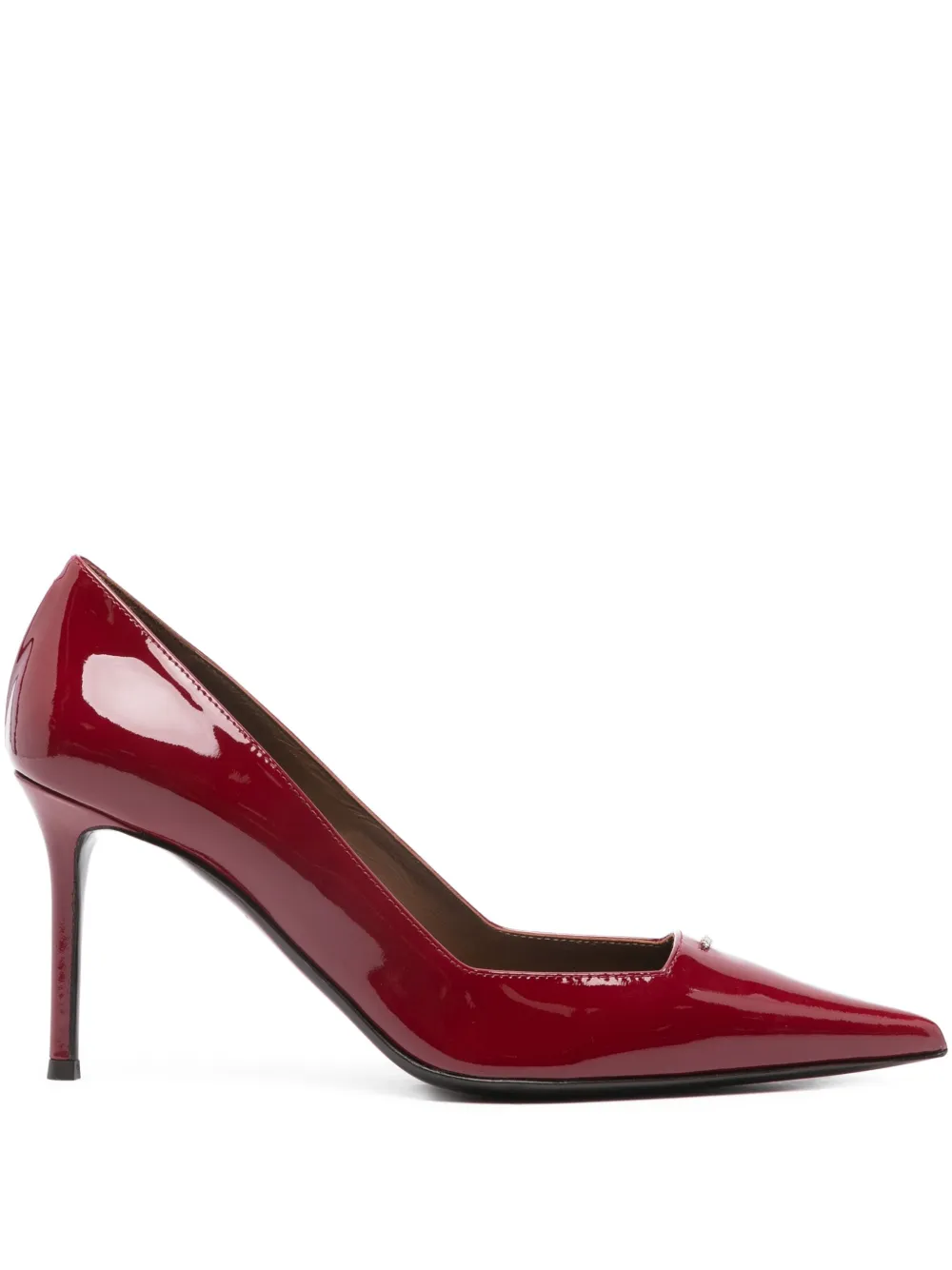 Giuseppe Zanotti Pumps met puntige neus Rood