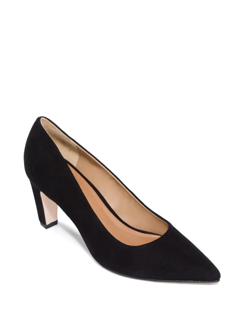 Bernardo escarpins en daim à bout pointu 70 mm | escarpins à talon | Image 2